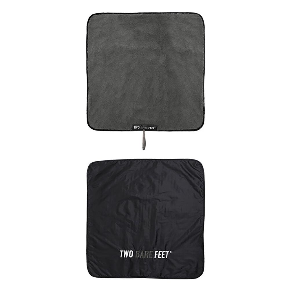 Two Bare Feet Weatherproof Changing Robe & Changing Mat - Black / Charcoal Extra Image 3